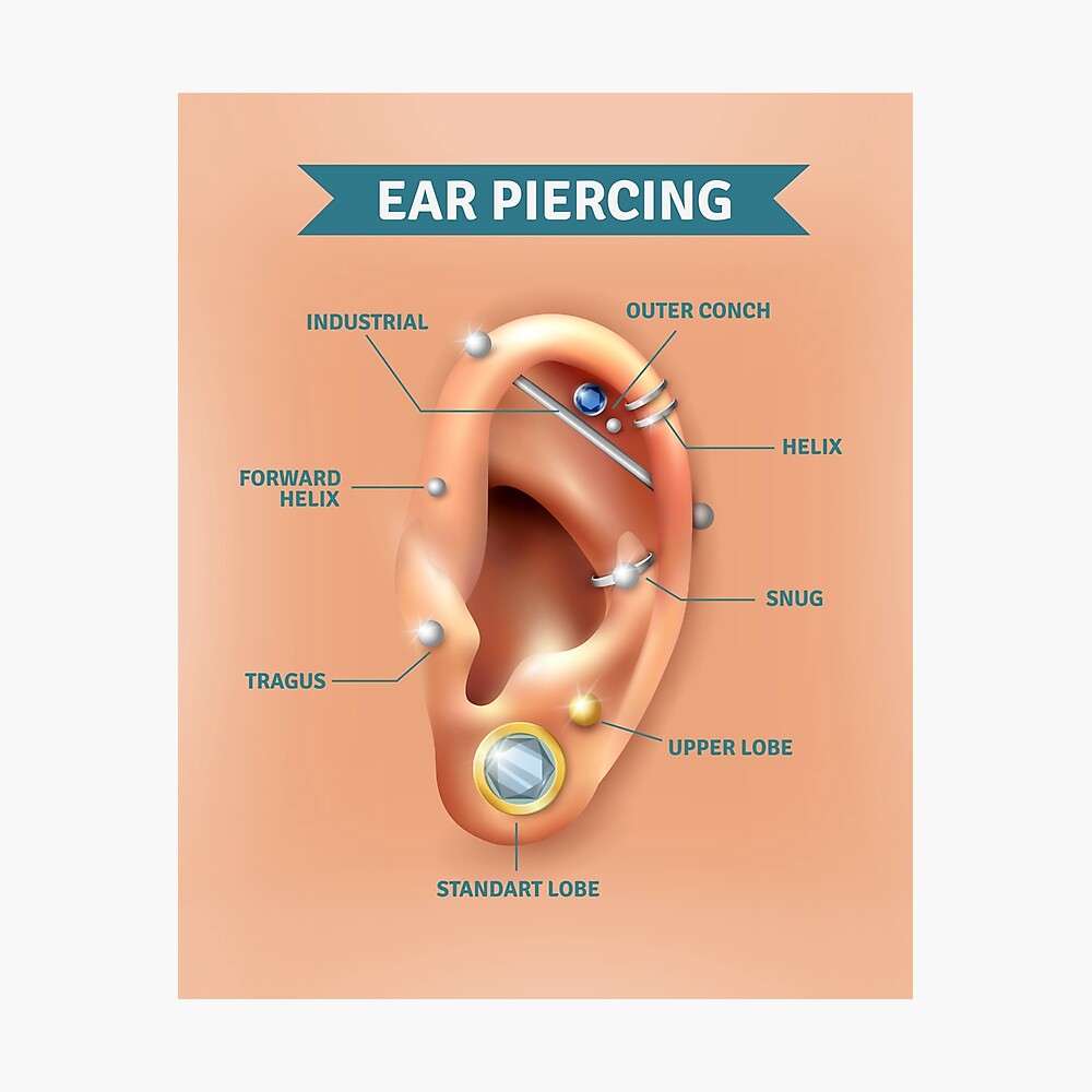 Ear Piercings | Poster
