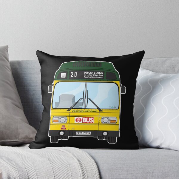 Item preview, Eastern National Leyland National mk1 1791 PEV703R Retro Illustration designed and sold by BFXIII.