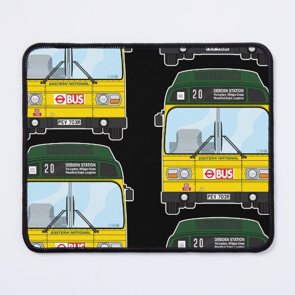 Item preview, Eastern National Leyland National mk1 1791 PEV703R Retro Illustration designed and sold by BFXIII.