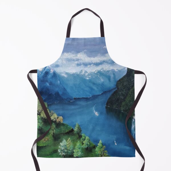 Item preview, The Blue Hallow - amazing original landscape by Luna Smith designed and sold by Luna-Smith.