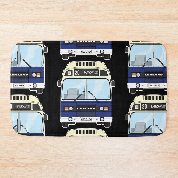 Item preview, Barrow Corporation Leyland National mk2  20 CEO720W  Retro Illustration designed and sold by BFXIII.