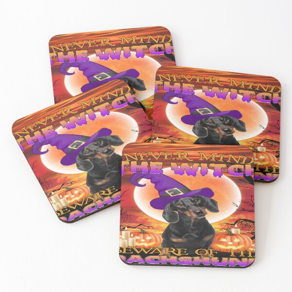Item preview, Never Mind The Witch Beware Of The Dachshund designed and sold by christinecather.