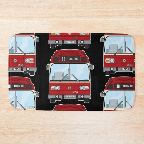Item preview, Northern Leyland National mk1 UUP825K Retro Illustration designed and sold by BFXIII.