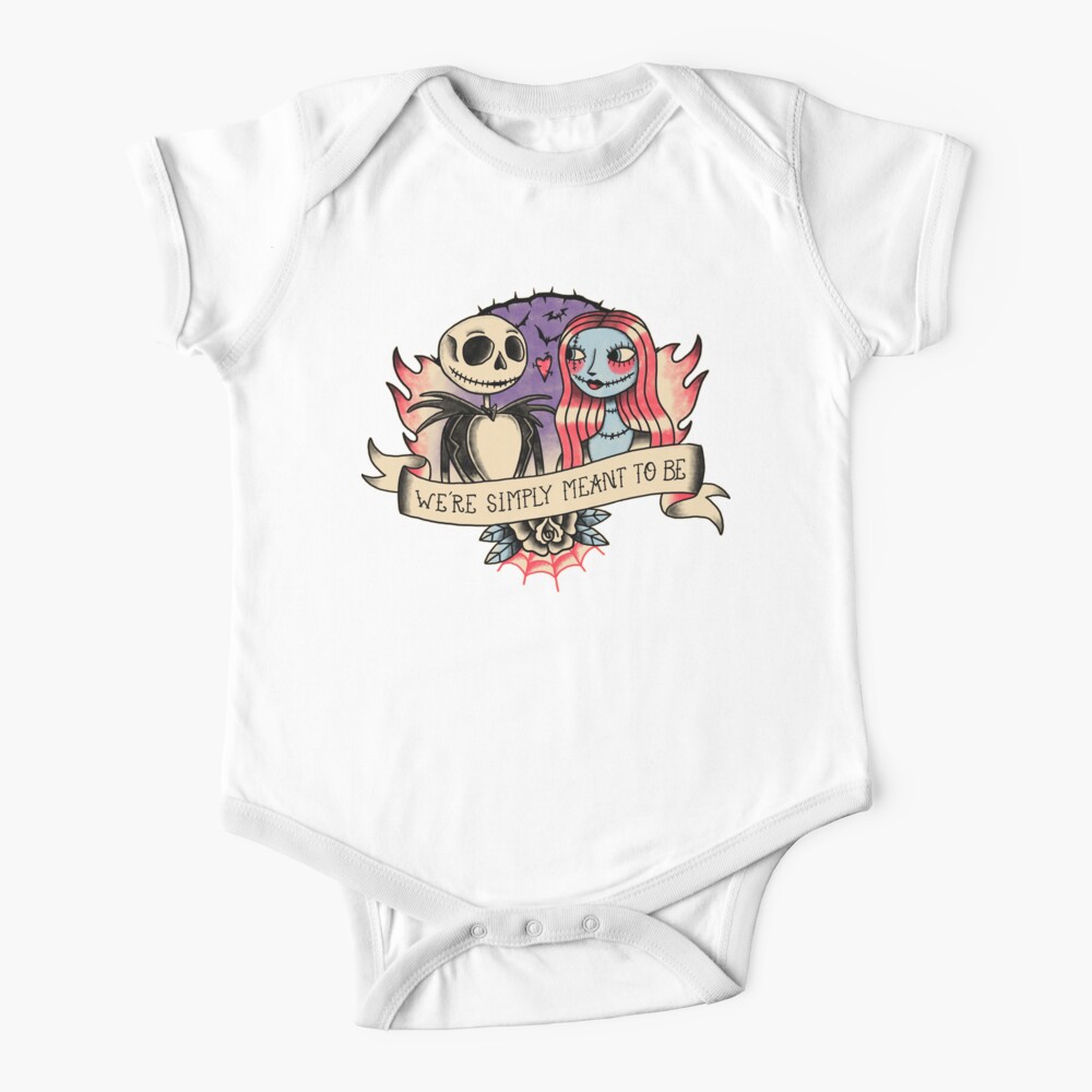 Old school nightmare Baby One-Piece