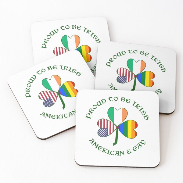 Item preview, Proud To Be Irish - American and Gay designed and sold by LittleDuckk.