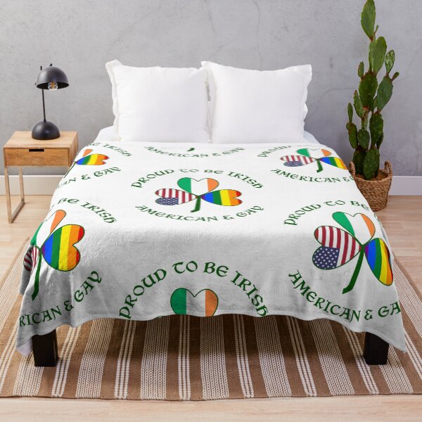 Item preview, Proud To Be Irish - American and Gay designed and sold by LittleDuckk.