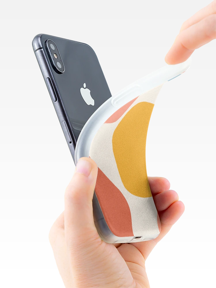 Thumbnail 4 of 5, iPhone Case, blob pattern designed and sold by Florence O’Brien.