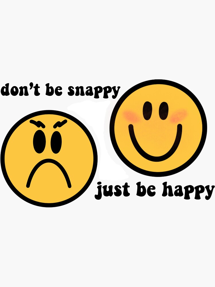 Funny "BE A HAPPY C*NT" Vinyl Sticker – Glossy, Self-Adhesive, For Cars, Windows & More