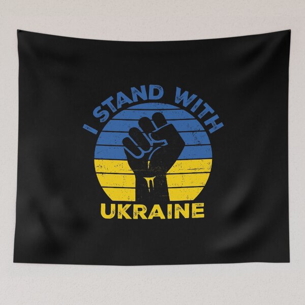 Item preview, I Stand With Ukraine Retro Vintage designed and sold by BufFord71.