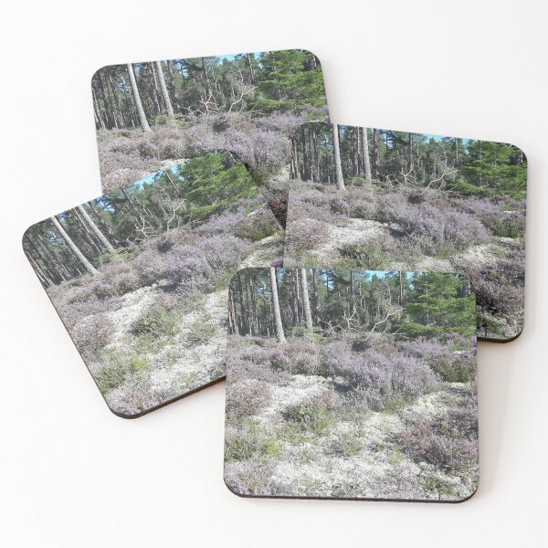 Item preview, Heather in Culbin Forest, Scotland, on sandy soil designed and sold by icomeinpeace2.