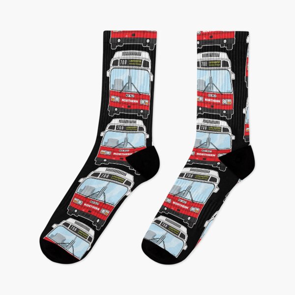 Item preview, Northern Leyland National mk1 MGR942T Retro Illustration designed and sold by BFXIII.