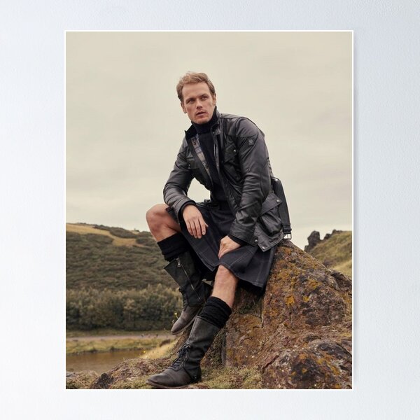 Sam Heughan Wallpaper Samsung Galaxy Phone Case for Sale by dentarejeki99