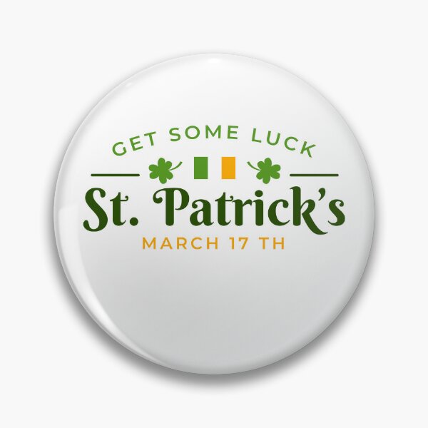 Item preview, St Patrick Day Get Some Luck March designed and sold by ZimbomDesigner.