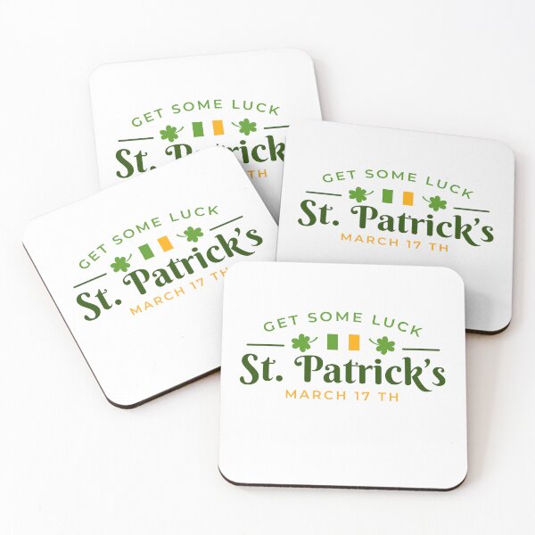 Item preview, St Patrick Day Get Some Luck March designed and sold by ZimbomDesigner.