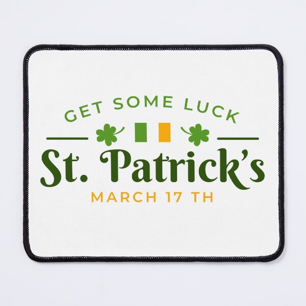 Item preview, St Patrick Day Get Some Luck March designed and sold by ZimbomDesigner.