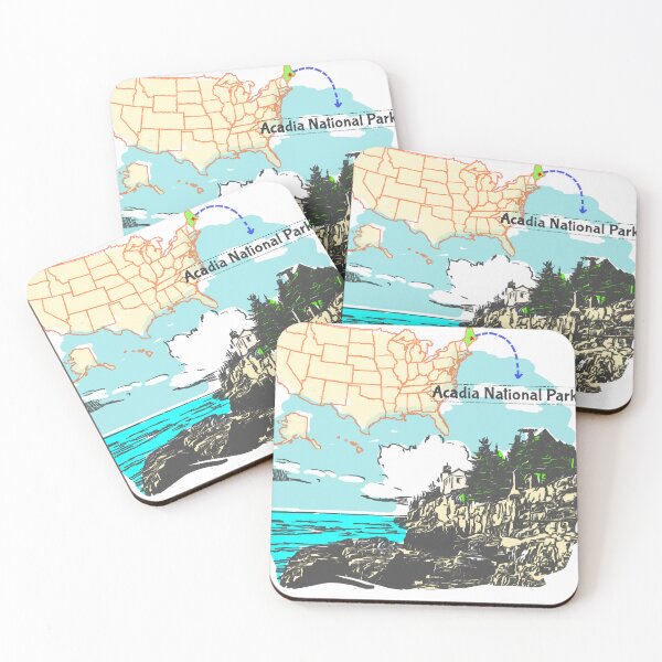 Item preview, Acadia National Park  designed and sold by SatyaYug.