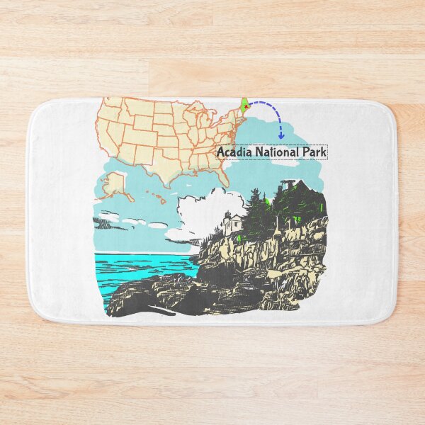 Item preview, Acadia National Park  designed and sold by SatyaYug.