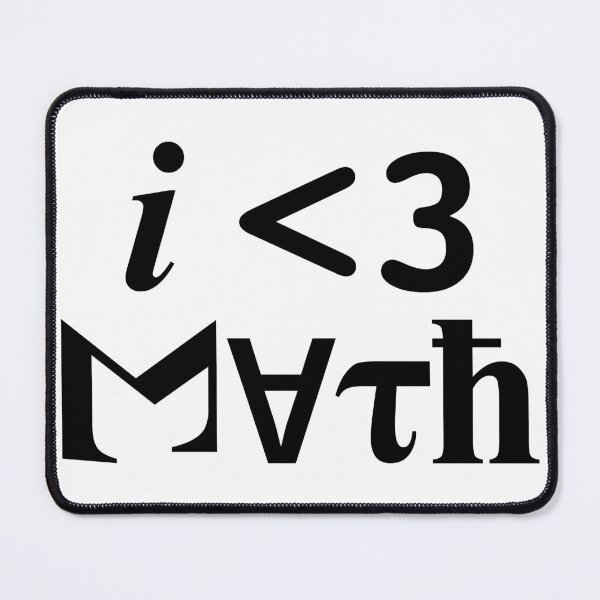 Item preview, I Love Math designed and sold by James Damore.