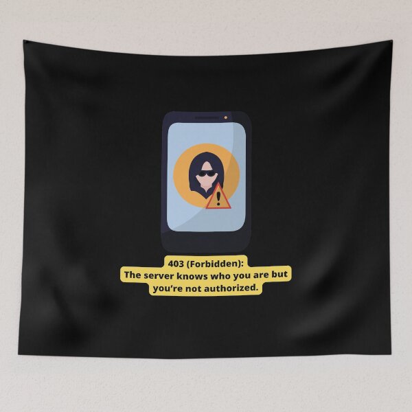 Item preview, 403 Forbidden HTTP Status Code designed and sold by Eve :).