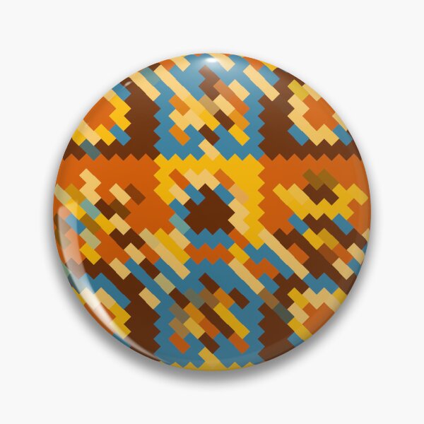 Item preview, Earthy Pixel pattern  designed and sold by TheCosmoWest.