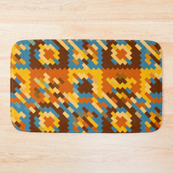 Item preview, Earthy Pixel pattern  designed and sold by TheCosmoWest.