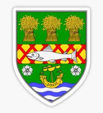 County Down Coat of Arms Sticker