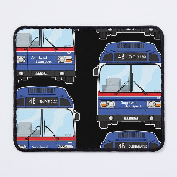 Item preview, Southend Transport Leyland National mk1 709 HPF327N Retro Illustration designed and sold by BFXIII.