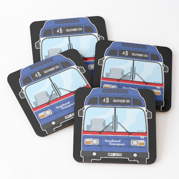 Item preview, Southend Transport Leyland National mk1 709 HPF327N Retro Illustration designed and sold by BFXIII.