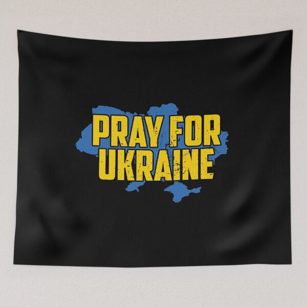 Item preview, Pray For Ukraine Map designed and sold by BufFord71.