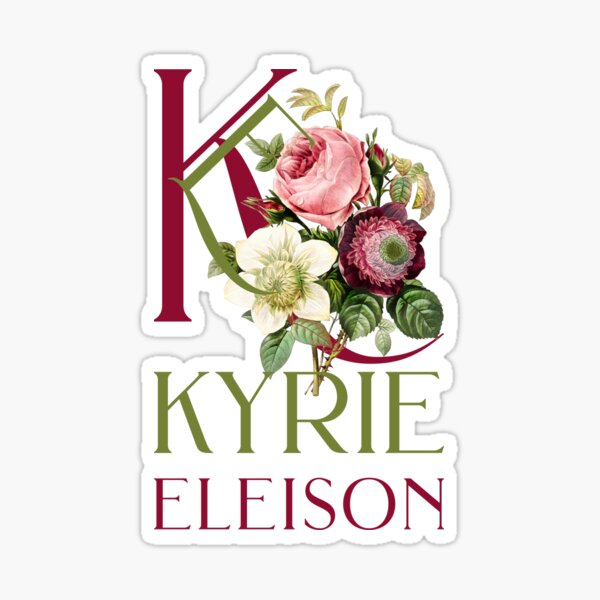 Item preview, Kyrie Elison designed and sold by ajkbilder.