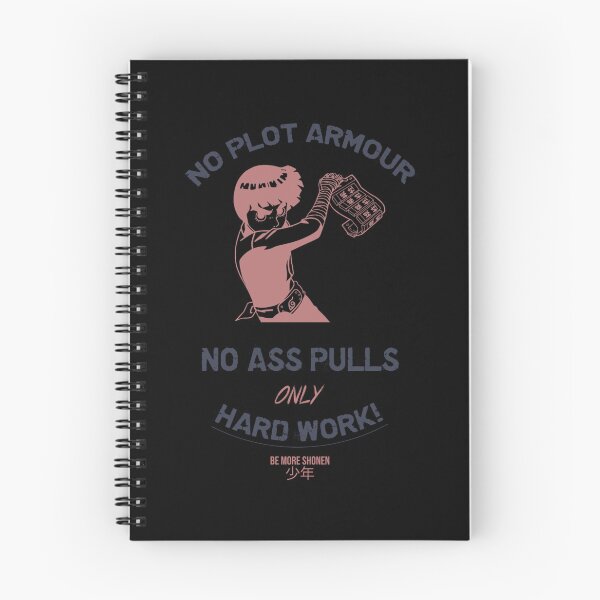 Item preview, No plot armour, no ass pulls, ONLY hard work! Classic . designed and sold by andreviol.