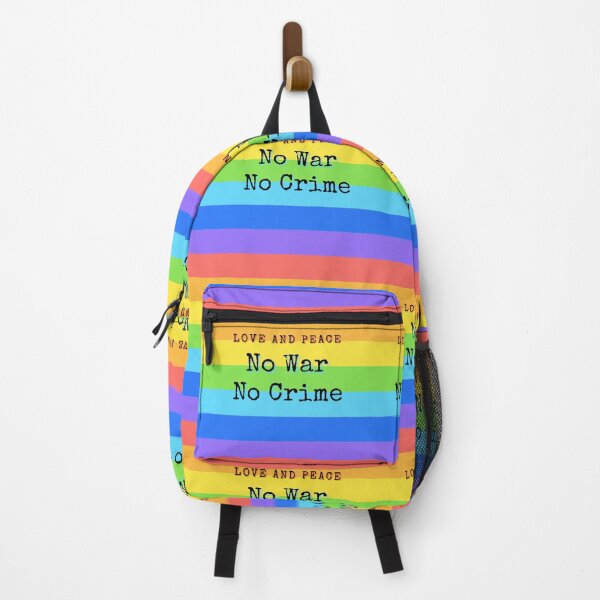 Item preview, Rainbow No War No Crime designed and sold by wSmileFlowerw.