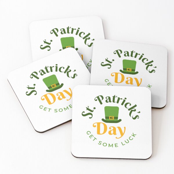 Item preview, Funny St Patrick Day Gift Get Some Luck 17th March designed and sold by ZimbomDesigner.