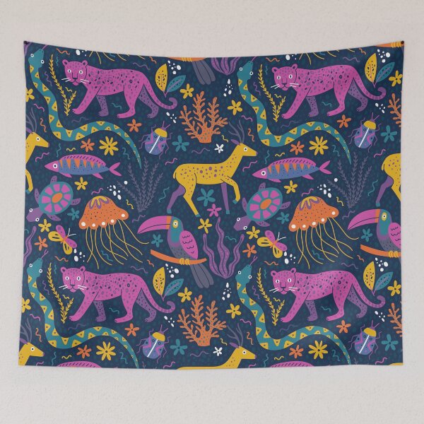 Item preview, Biodiversity Pattern designed and sold by Yuliia Bahniuk.