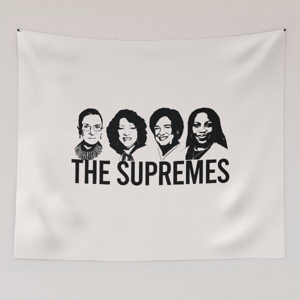 Item preview, THE SUPREMES Supreme Court Justices Ketanji Brown Jackson  designed and sold by starkle.