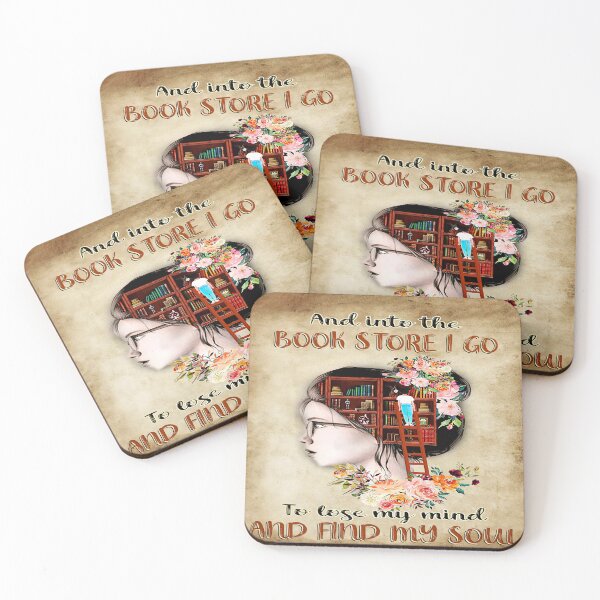 Item preview, And Into The Book Store I Go To Lose My Mind And Find My Soul designed and sold by christinecather.