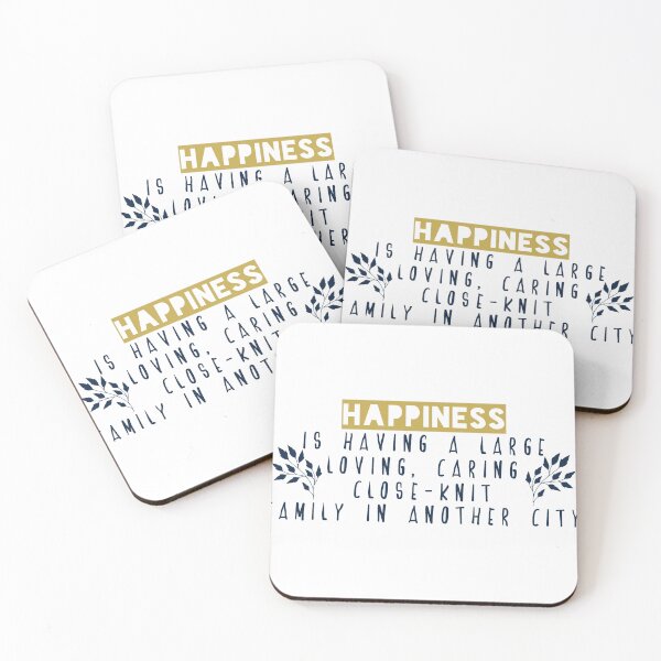 Item preview, Happiness is having a large, loving, caring, close-knit family in another city designed and sold by Badrart.