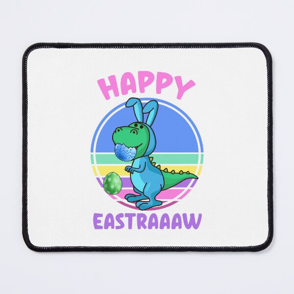 Item preview, Happy Eastraaaw, Bunny Saurus designed and sold by SportyDogShop.