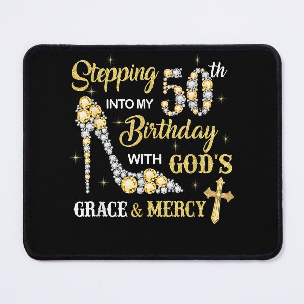 Item preview, Stepping Into My 50th Birthday with God's Grace and Mercy designed and sold by moonligh1996.