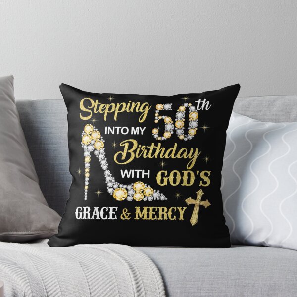 Item preview, Stepping Into My 50th Birthday with God's Grace and Mercy designed and sold by moonligh1996.