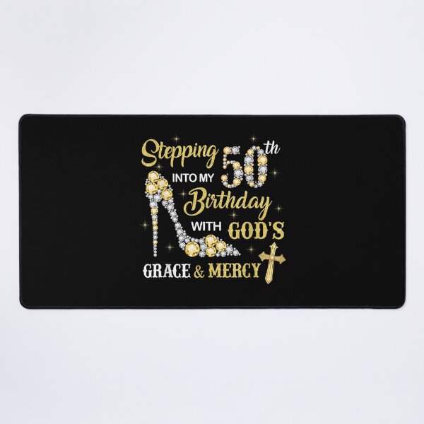 Item preview, Stepping Into My 50th Birthday with God's Grace and Mercy designed and sold by moonligh1996.