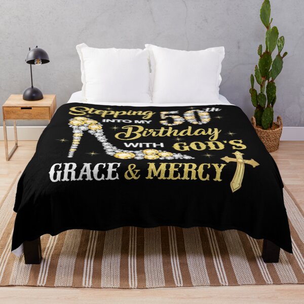 Item preview, Stepping Into My 50th Birthday with God's Grace and Mercy designed and sold by moonligh1996.