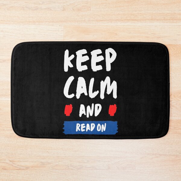 Item preview, Keep Calm And Read On designed and sold by ExcitedMood.