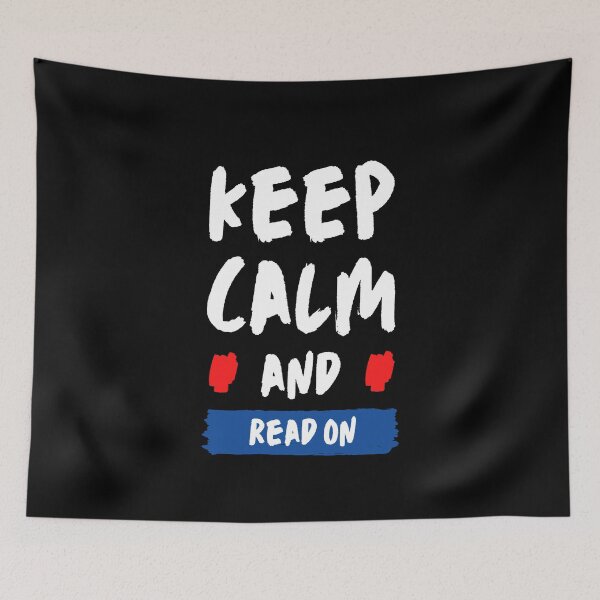 Item preview, Keep Calm And Read On designed and sold by ExcitedMood.