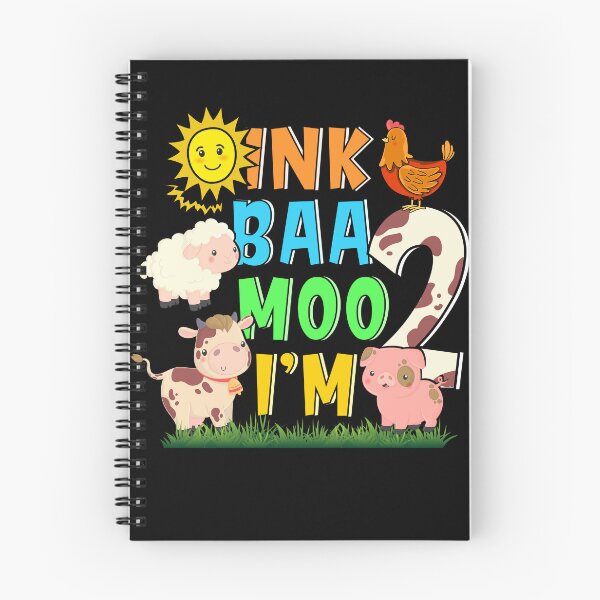 Item preview, Oink Baa Neigh Cluck Moo I'm 2 Yrs Old Farm Theme Birthday designed and sold by moonligh1996.