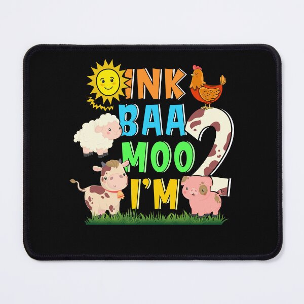 Item preview, Oink Baa Neigh Cluck Moo I'm 2 Yrs Old Farm Theme Birthday designed and sold by moonligh1996.