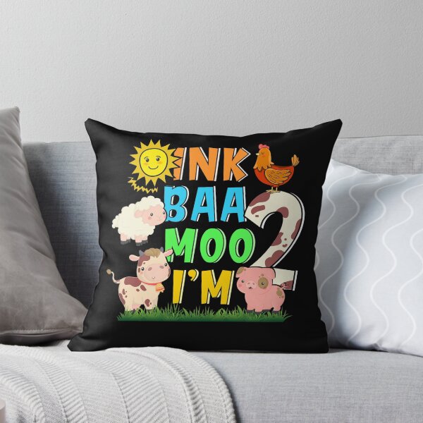 Item preview, Oink Baa Neigh Cluck Moo I'm 2 Yrs Old Farm Theme Birthday designed and sold by moonligh1996.