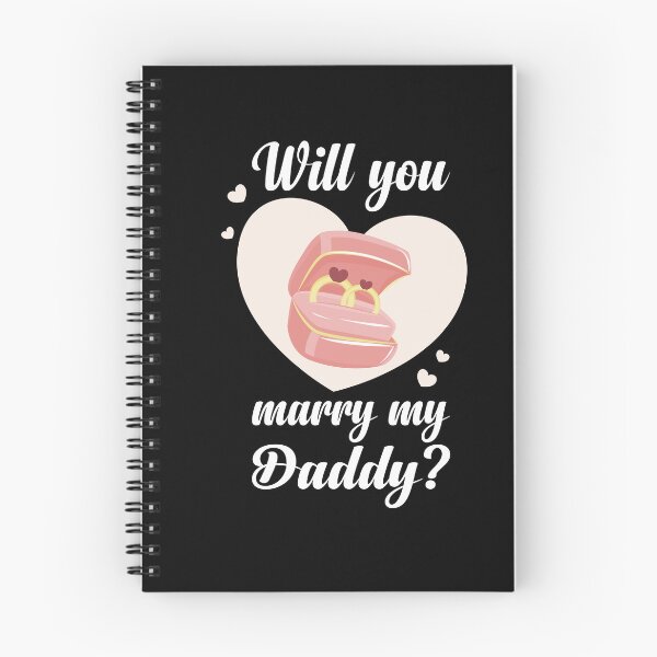 Item preview, Will you marry my daddy marriage proposal baby onesie designed and sold by Tiny-Piggy.