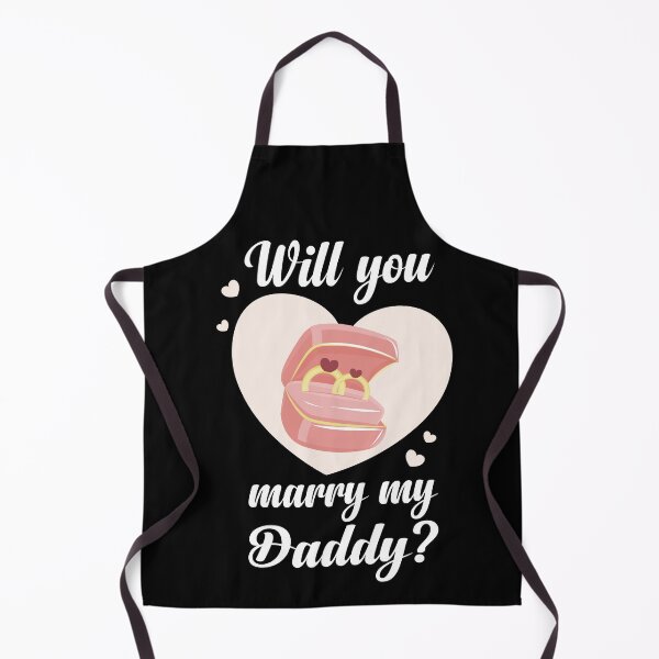 Item preview, Will you marry my daddy marriage proposal baby onesie designed and sold by Tiny-Piggy.