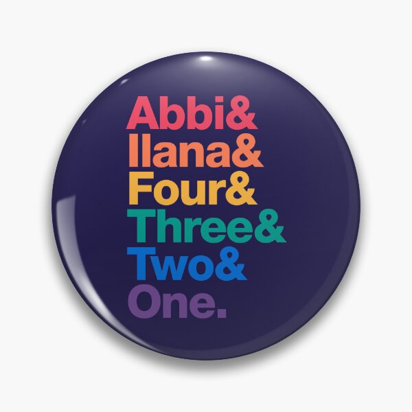 Item preview, Broad City roll call for Abbi & Ilana - Rainbow edition designed and sold by Lolvetica.